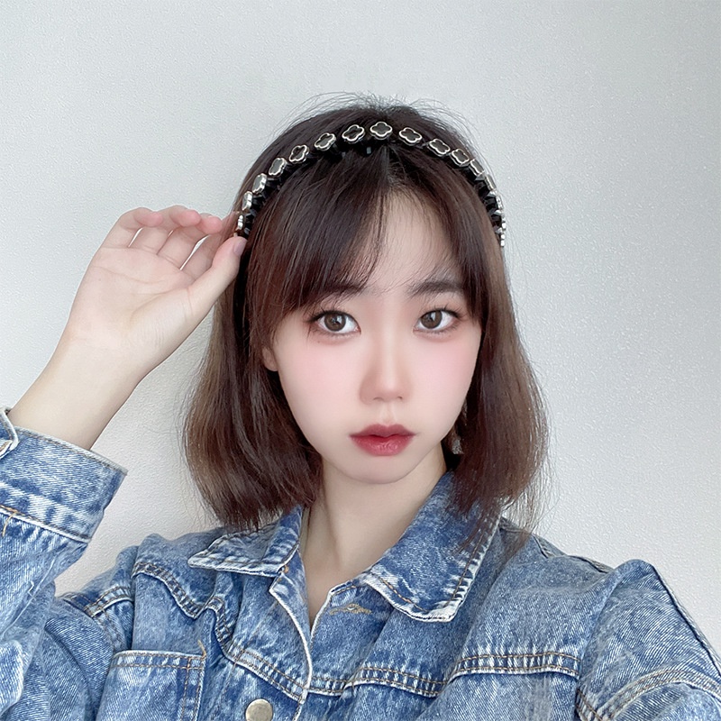 Cài cố định tóc bị hư tổn có răng chống trượt cho nữ