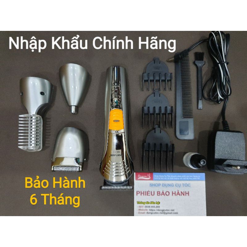 Tông Đơ Cắt Tóc Đa Năng SportsMan 688, Máy Cạo Râu, Máy Cắt Lông Mũi, Tỉa Chân Mày Cao Cấp Nhập Khẩu Chính Hãng.