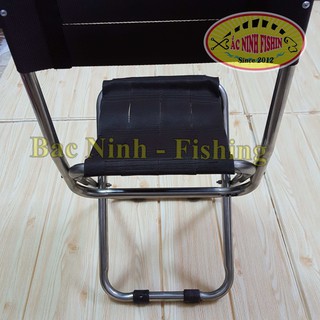 GHẾ CÂU CÁ INOX XẾP GỌN A02