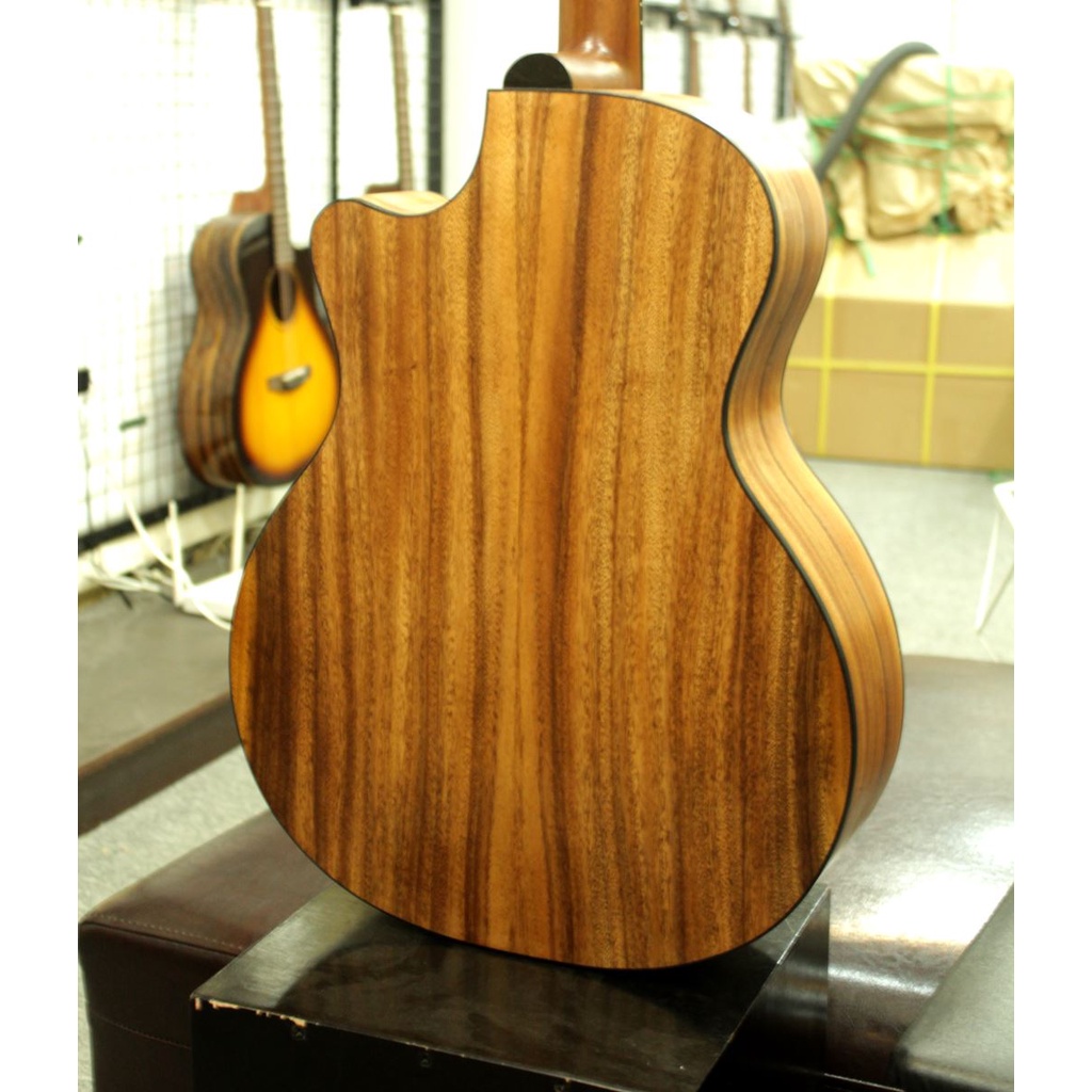 Đàn Guitar Acoustic Handmade Thuận Guitar AT01 Full Gỗ Thịt Chất Lượng Cao- Tặng Kèm Đầy Đủ Bao Đàn,Capo,Pick,Ty Chỉnh