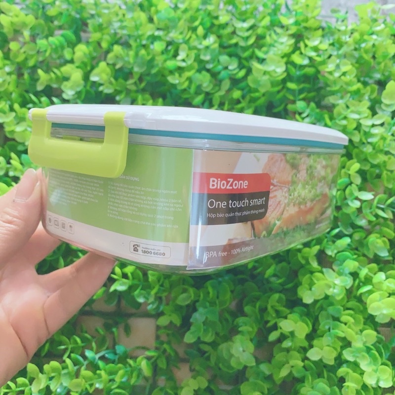 Hộp bảo quản thực phẩm khô BioZone Sunhouse 900ml