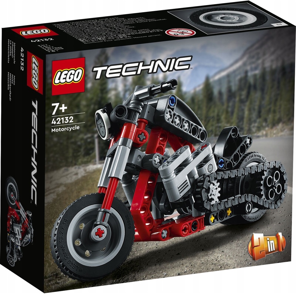 Bộ lắp ráp Xe Mô Tô Độ - LEGO Technic 42132