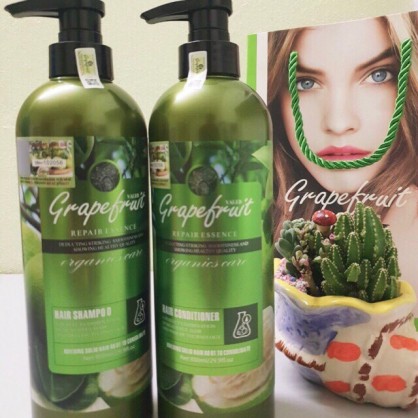 Cặp Gội Xả Tinh Chất Bưởi Dưỡng Tóc Cao Cấp GRAPEFRUIT 850ml