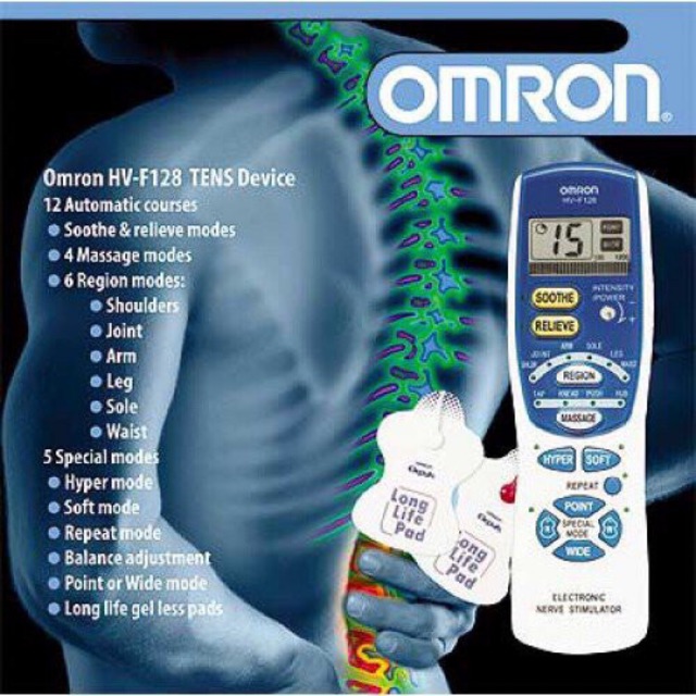Máy massage xung điện HVF-128 (OMRON)