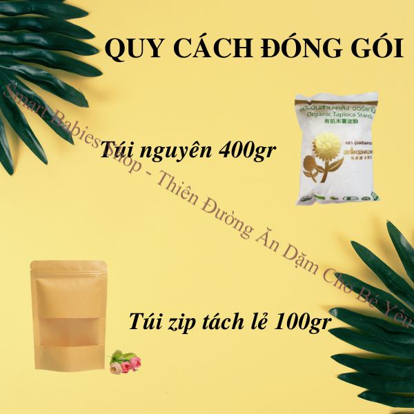Tinh bột năng hữu cơ Ubon 400g - Thái Lan