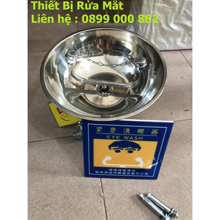 Bộ bồn rửa mắt khẩn cấp gắn tường