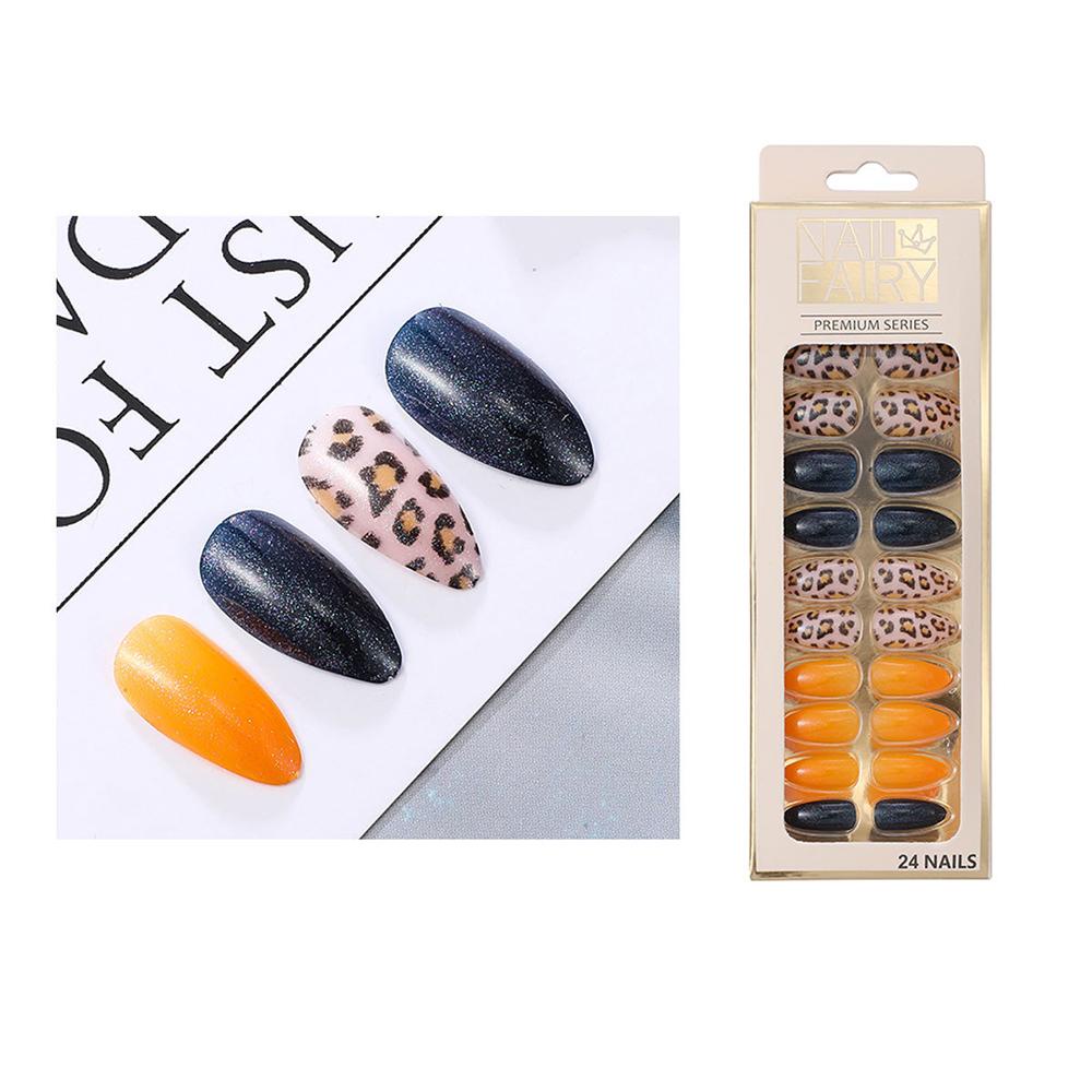 Hộp 24 Móng Tay Giả Trang Trí Nghệ Thuật Cho Nữ