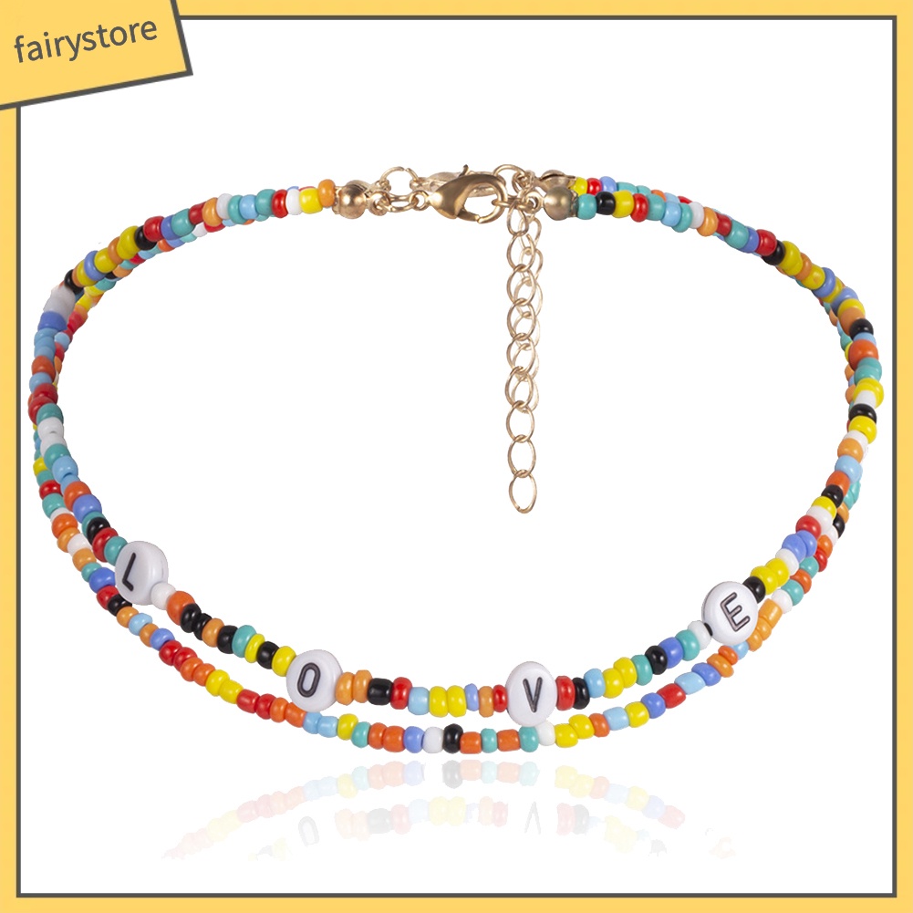 Set 2 vòng cổ choker phong cách bohemian cho nữ