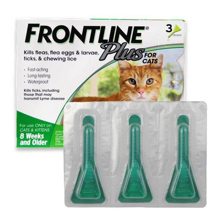 Tuýp nhỏ gáy trị ve rận cho mèo FRONTLINE® PLUS