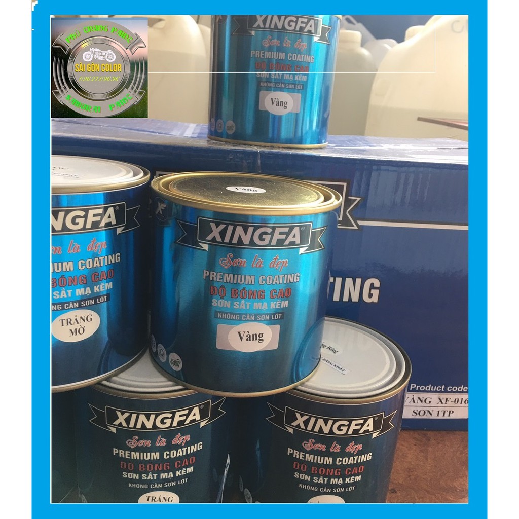 SƠN SẮT MẠ KẼM 1 THÀNH PHẦN XINGFA LON 800ML