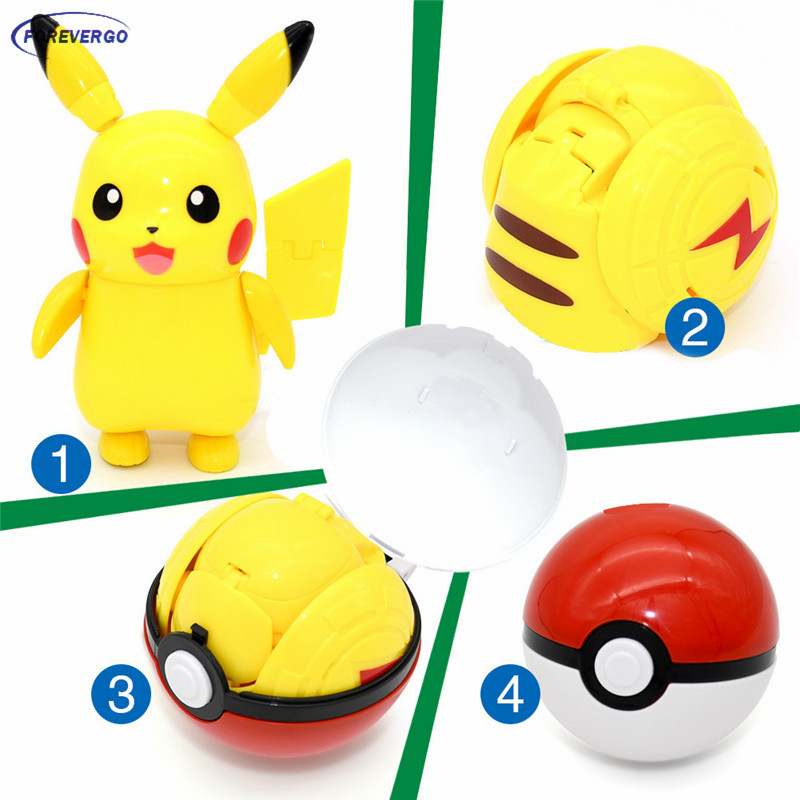 đồ chơi trẻ em Pikachu Biến Hình Thú Cưng Để Bàn Trang Trí Cho Bé