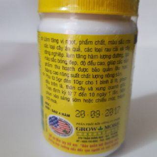 Phân bón NPK 20 20 20 +TE lọ 100gr