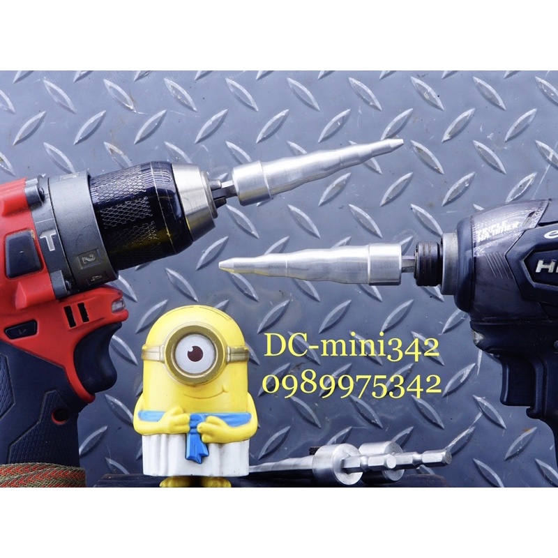 Mũi nong ống đồng bằng máy khoan và vít phi 6 ,10 ,12 ,16