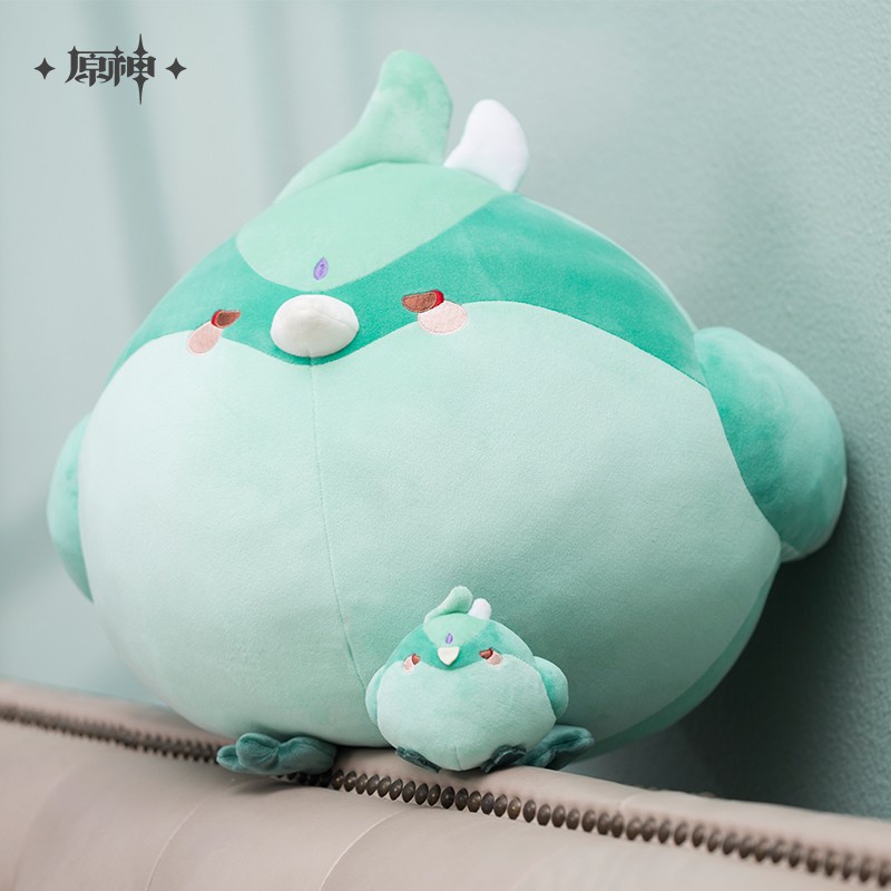 Thú Nhồi Bông Hình Chú Chim Anime Genshin Va Chạm Xiao Bird