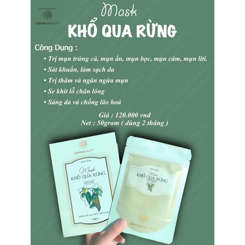 MUA COMBO 3 MASK +15 🎁 QUÀ TẶNG: MASK KHỔ QUA,TẢO BIỂN,SỮA DÊ NON