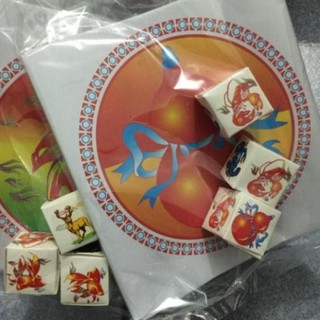 1 Bộ bầu tôm cua cá giấy đẹp