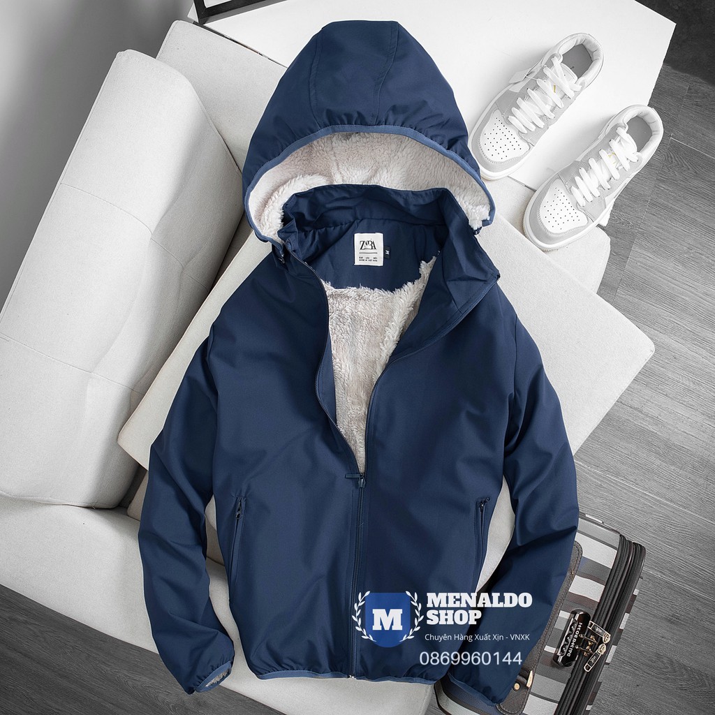 Áo Khoác Gió Lót Lông Cừu Cực Ấm - Vải Format Hàng VNXK | BigBuy360 - bigbuy360.vn