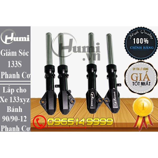 Thụt Trước Xe Điện 133S | 133 Plus Phanh Đĩa CAO CẤP