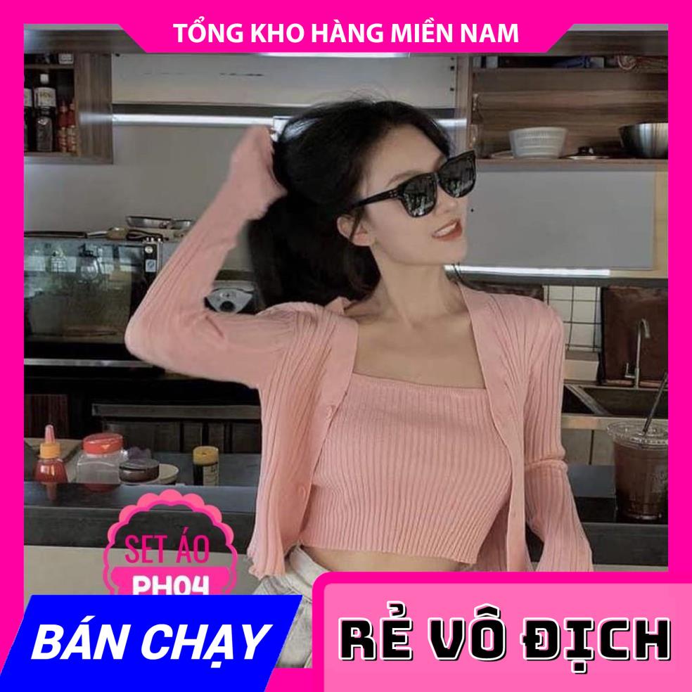 SET ÁO LEN QUẢNG CHÂU PH04 ❤ ẢNH THẬT ❤