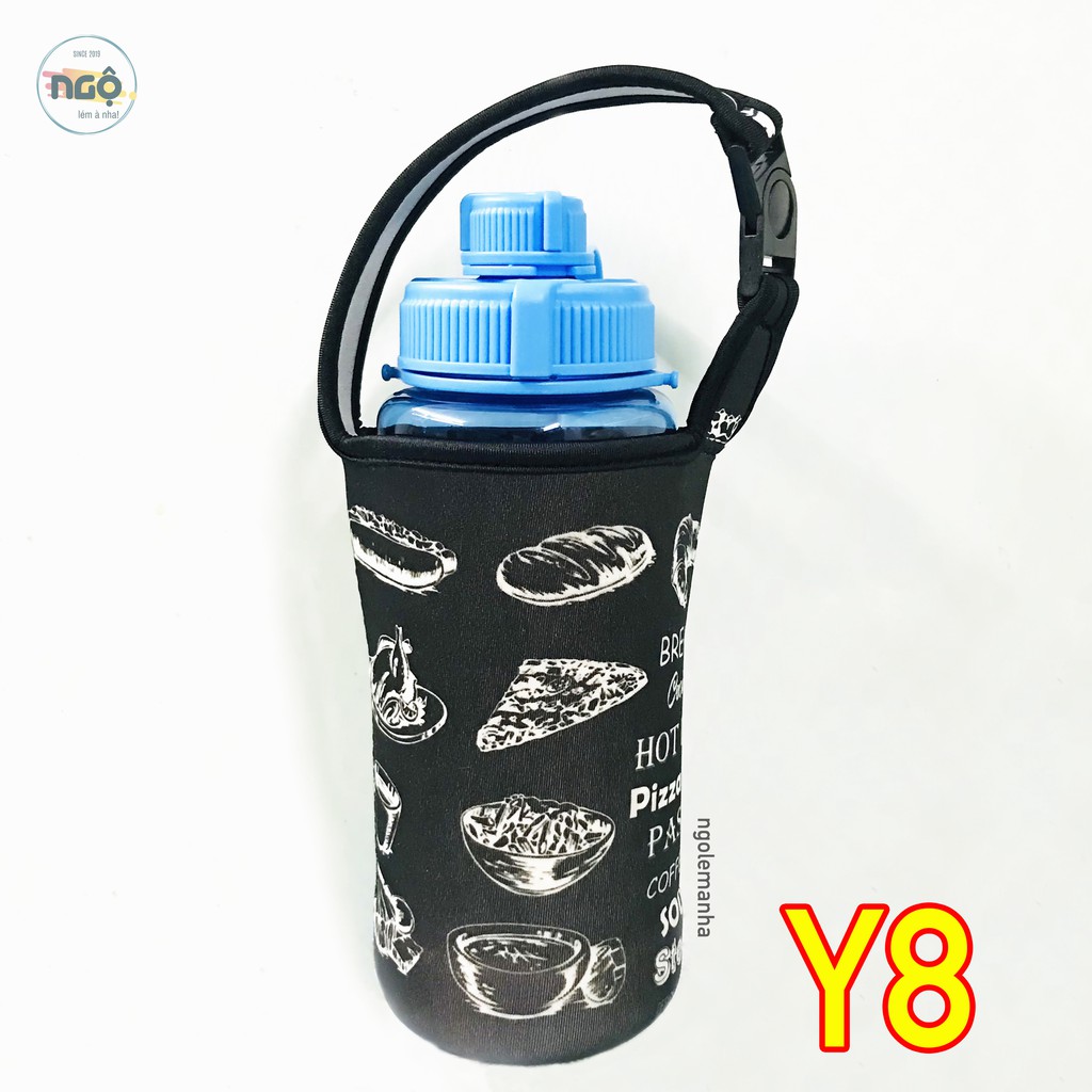 16 MẪU TÚI ĐỰNG LY / BÌNH > 650ml TIỆN LỢI - Co dãn tốt