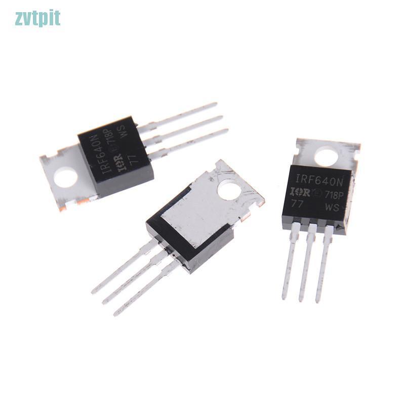 Bộ 10 con chip điện tử Irf640 Irf640N Mosfet 18a 200v To-220 Pt