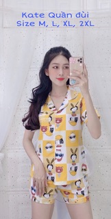 Pijama kate thái quần đùi