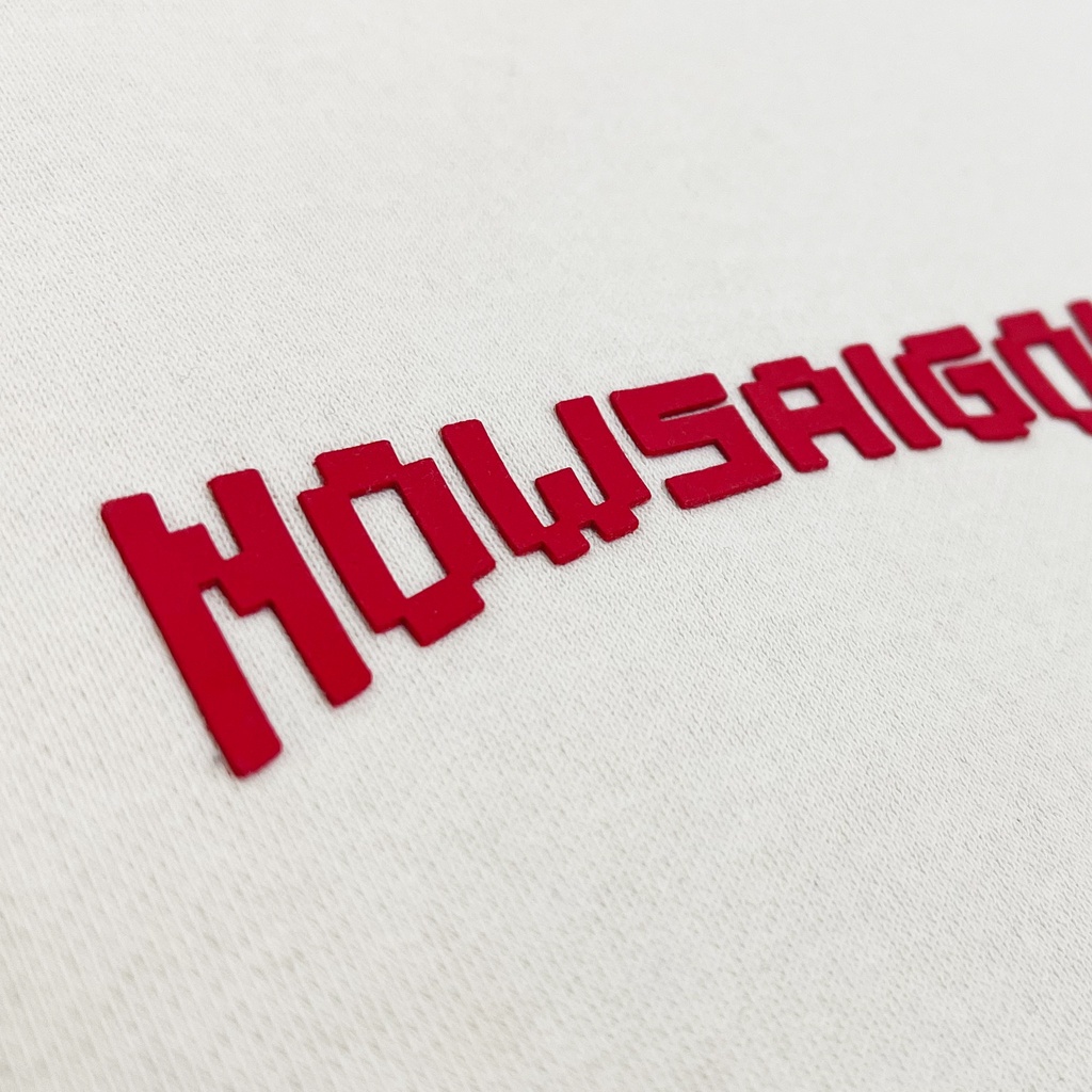 Áo khoác nỉ NEEDS OF WISDOM Pixel Nowsaigon Sweater - Local Brand Chính Hãng