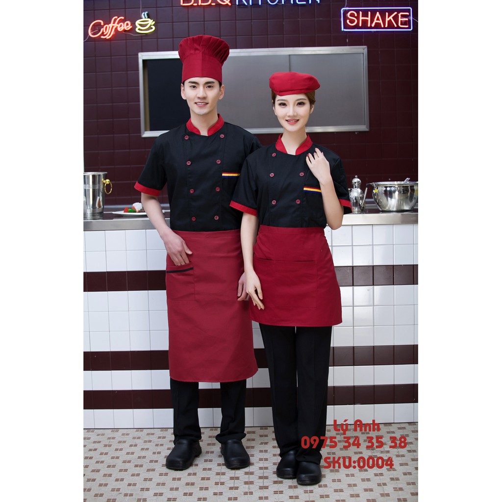 Áo bếp đồng phục