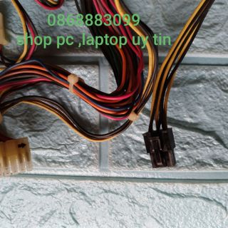 Nguồn hunkey 400w fan 12 có nguồn phụ 6pin