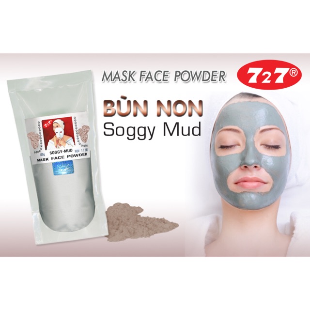 055- Bột Đắp Mặt Nạ Dẻo Bùn Non