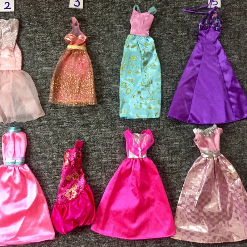 QAA5-ĐẦM CHO BÚP BÊ BARBIE