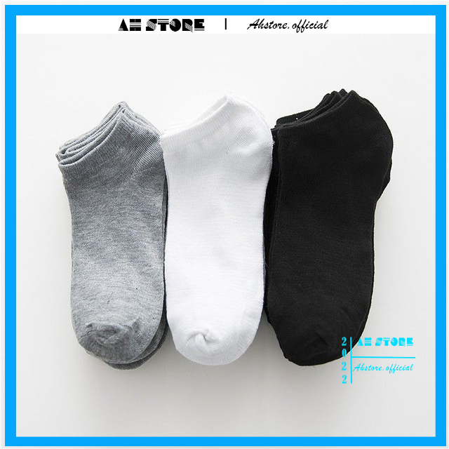 Đôi tất ngắn nam chống hôi chân - chất liệu cotton thoáng khí - ah store
