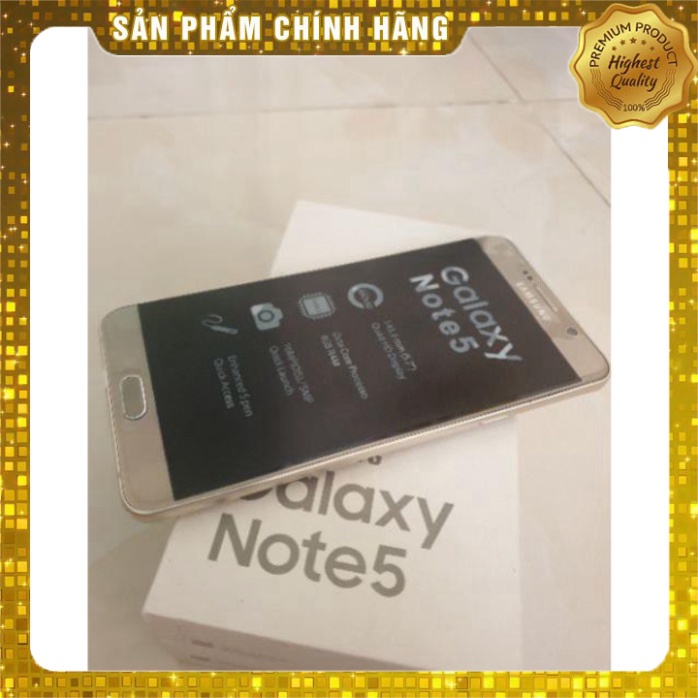 điện thoại Samsung Galaxy Note 5 64G ram 4G mới zin, Chơi Game siêu mượt Giao nhanh