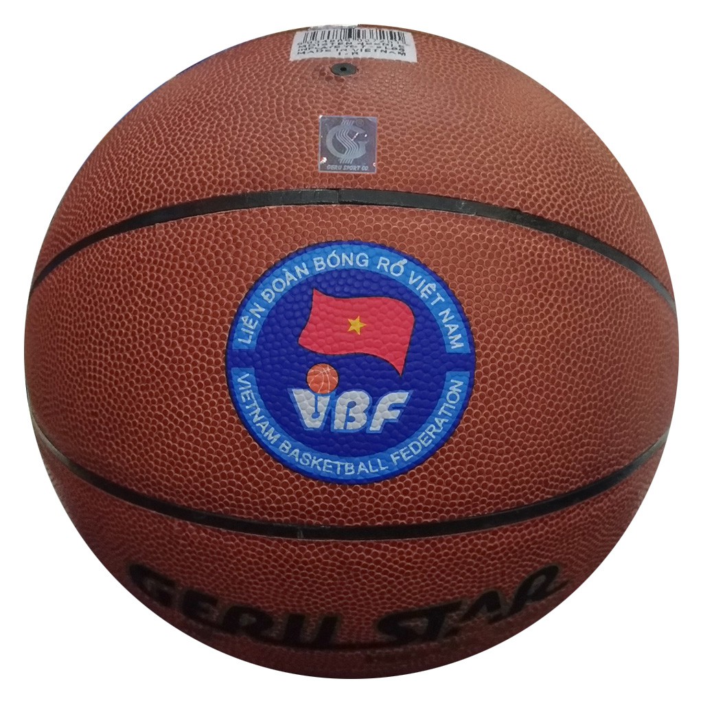 Bóng rổ da số 7 tốt Geru Star Champion - trái banh bóng rổ da tốt B7 Ngôi Sao cao cấp chính hãng