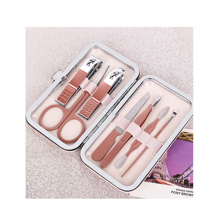 Set 7 Kềm cắt da cắt móng bằng thép không gỉ cao cấp cắt móng tay móng chân