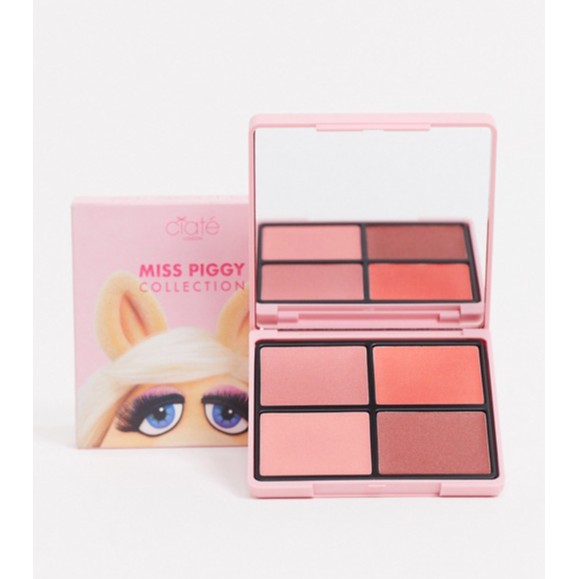 Ciaté London - Bảng má hồng 4 màu Ciaté London Ciate x Miss Piggy Collection Face Palette 14g