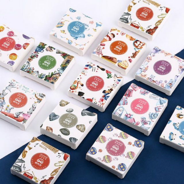 Set 40 sticker dán trang trí