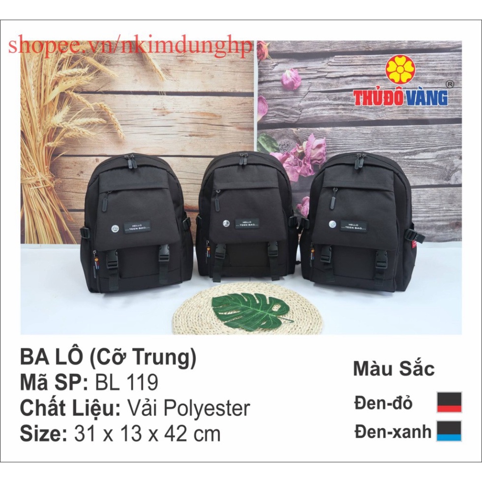 Balo thời trang Thủ Đô Vàng --- Mã SP BL 186