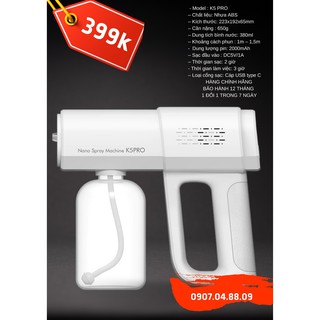 Máy Khử Khuẩn Nano K5 PRO {Chính Hãng}