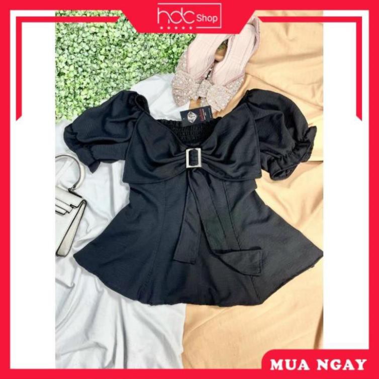 [CAO CẤP] Đầm bigsize công sở - 🍒 Áo kiểu peplum Bigsize 65_85 ký