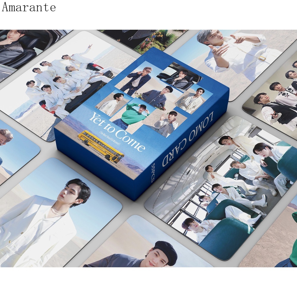 Bộ 55 Ảnh Thẻ LOMO Nhóm Nhạc BTS 2022