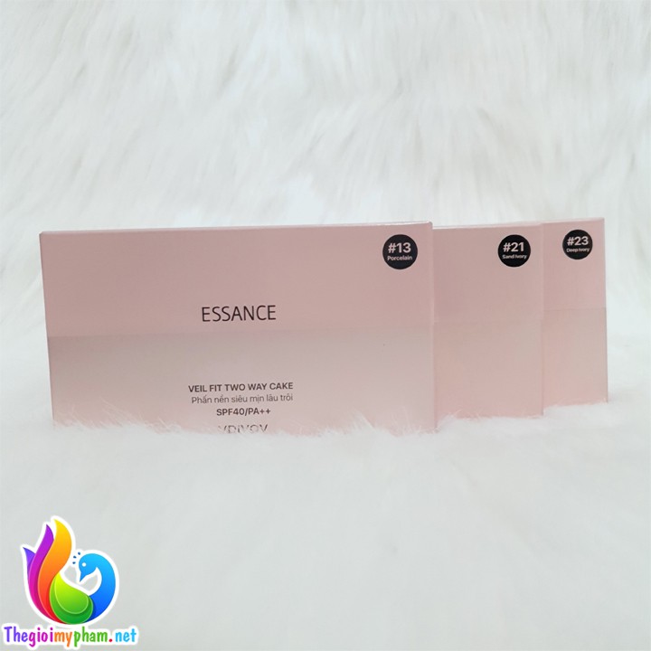 Phấn Nền Siêu Mịn Lâu Trôi Essance Veil Fit Two Way Cake SPF40 PA++ 7g