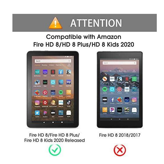 Bộ 2 Kính Cường Lực 9h Bảo Vệ Màn Hình Cho Amazon Kindle Fire Hd 8 / Fire Hd 8 2020