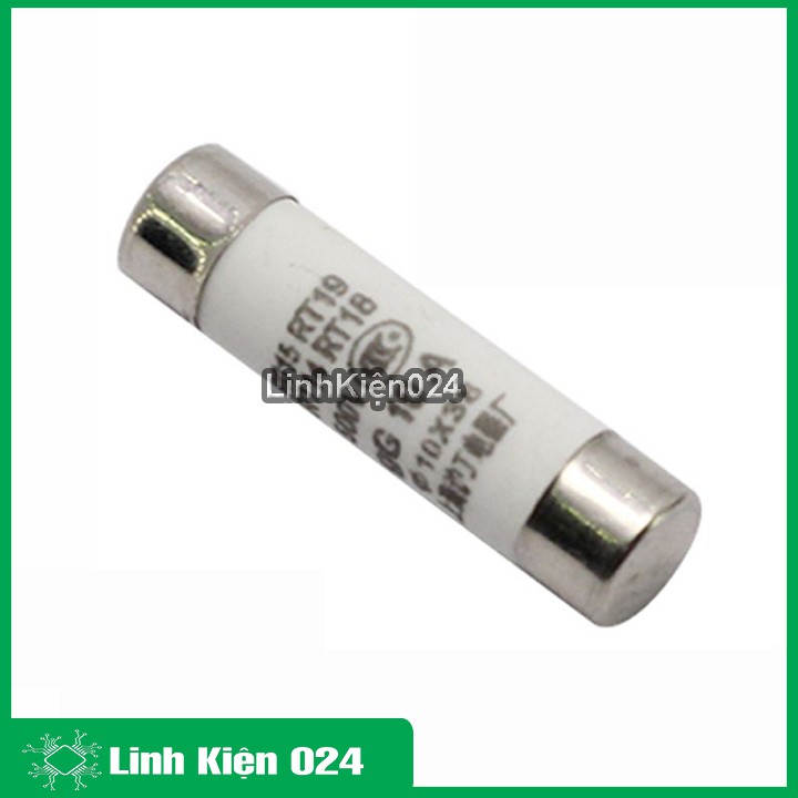 Hộp 20 Cầu Chì Sứ 10x38mm (Xịn)