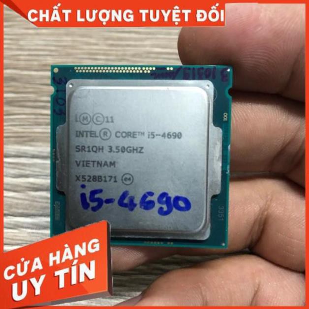 Chip CPU I5 4690 - 2ND, Xung nhịp lên đến 3.9GHz, Socket LGA 1150, 4 nhân 4 luồng 20