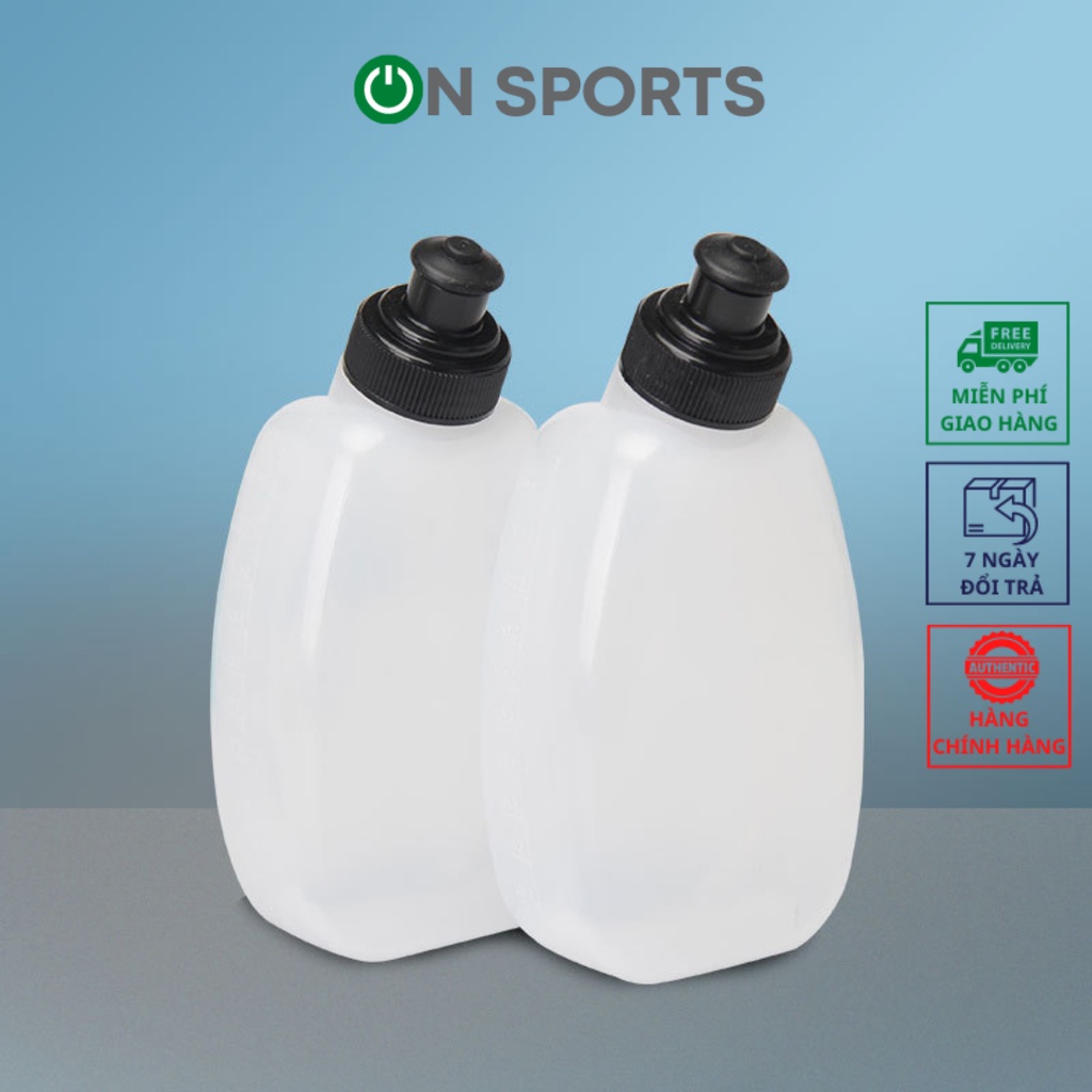 Bình nước thể thao bỏ túi chạy bộ ngoài trời 175ml/280ml/600ml