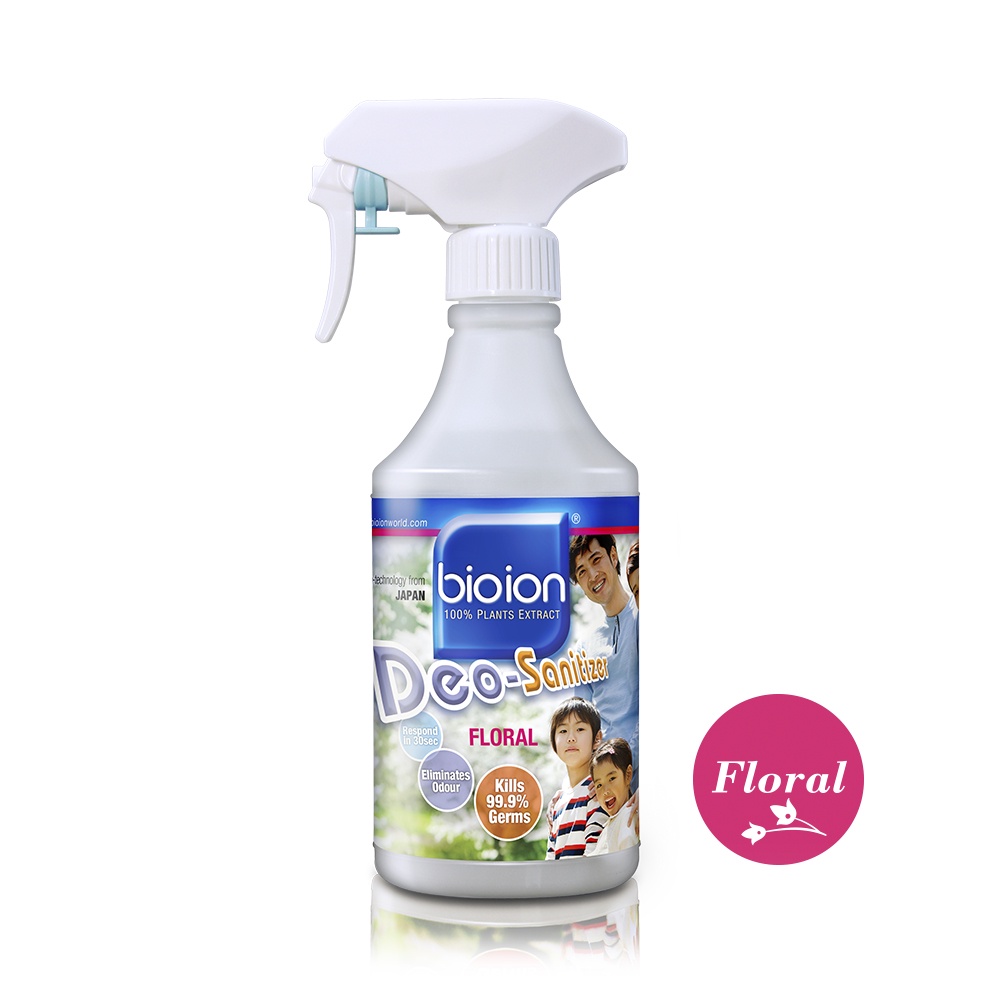 Bioion Xịt khử mùi và diệt khuẩn dành cho người Deo Sanitizer 500ml - Petemo Pet Shop