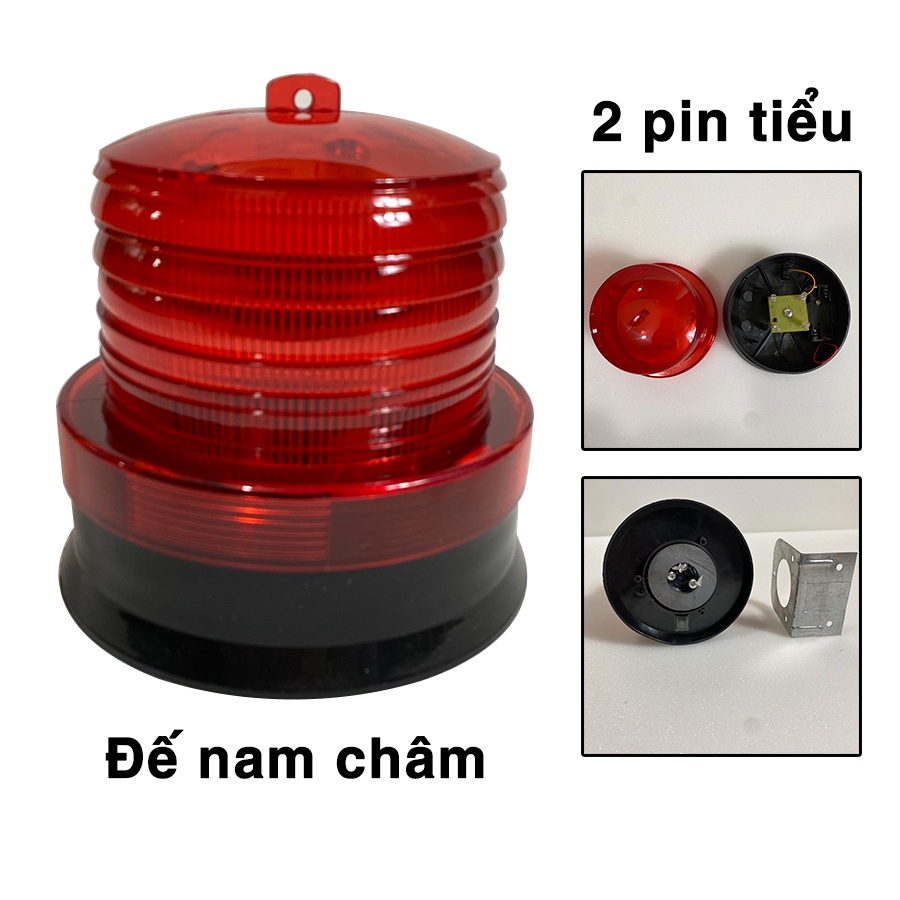 Đèn cảnh báo giao thông các loại dùng pin, năng lượng mặt trời, điện 220V, 12V, 24V, pin sạc