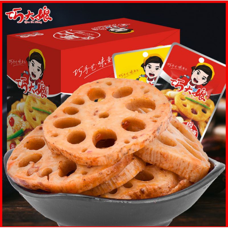 1 Gói Củ sen xào cay ăn liền 30g✔️Kiều Đại Nương