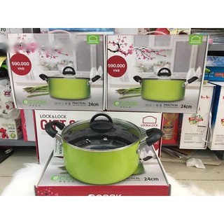 Nồi E-Cook 4,8lit của Lock & Lock 24 cm